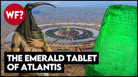 the tomb of hermes|who discovered the emerald tablets.